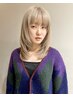 大好評☆カット＋ブリーチカラー＋髪質改善＋トリートメント