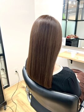 イオエ 元町(ioe) 髪質改善カラー/髪質改善ストレート/縮毛矯正/ココアベージュ