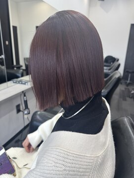 切りっぱなしボブ