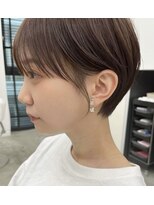 ナンバー 六本松(Number)&nbsp;【コンパクトマッシュショート/ブラウンカラー】NARUMI