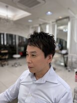 クオリス 赤塚店(QUALIS) 冬映え◎短髪束感黒髪ネープレスショートで清潔感