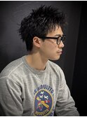 【大人スパイキーショート】短髪/メンズカット/メンズパーマ