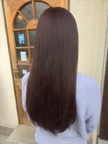 シキオリ(SHIKIORI)&nbsp;髪質改善カラーエステ×ワインレッドカラー