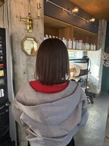 ファスナー(fustener) ブラウンカラー