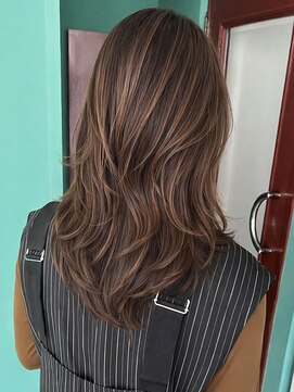 モルト 麻生(molt) 韓国風 ハイレイヤーカット ハイライト