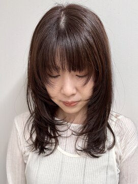 JUNKHAIR【ジャンクヘアー】 layer × brown color