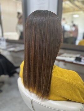 ヘアーララプラス(HAIR lala+) 【HAIR lala+】#ツヤ髪#縮毛矯正#トリートメント