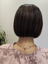 パウダーヘアー ルミニティ(powder hair luminity) ショートボブカット