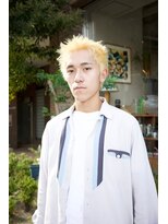メンズサロン イロ(Men‘s salon IRO)&nbsp;ブロンドスパイキー