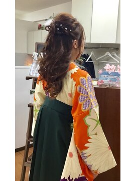 サロンド クラフト(salon de craft) 【卒業式】袴お着付け&ヘアセット