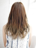 ヘアメイク ナル(hair make nalu) ナチュラルグラデーションのミックスカールスタイル