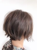 ヘアーデザイン ソル(HAIR DESIGN SOL) 外ハネひし形ショートボブ