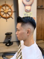 バーバー スタジオ ラフテル(Barber Studio RAFTEL)&nbsp;ハードパートスキンフェード