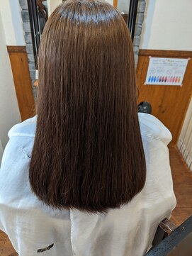 モードファクター デザイナーズサロン(mode Factor designer's salon) ツヤやか可愛いストレート