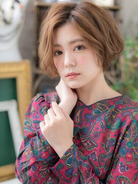 カバーヘアアンドスパ ブリス 浦和(COVER HAIR&SPA bliss) アシンメトリーミニボブハンサムショートa浦和20代30代40代