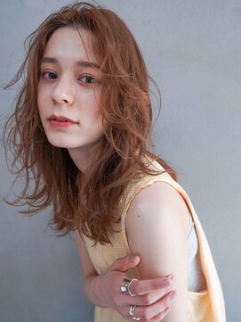 カンナ(Canna) くびれ/イメチェン前髪/黒髪/ラベンダーカラー/髪質改善/tokio