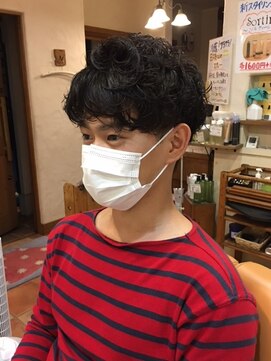 ベイブ ヘア メイク サロン(Babe hair make salon) キムタク風パーマ