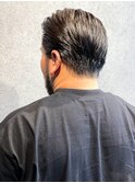 バーバーカット黒髪アップバングストリート【藤本ユースケ】0716