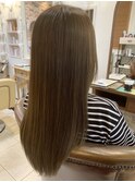 髪質改善うる艶ストレート