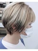 ホワイトベージュデザインカラー【松戸市 上本郷 BEST HAIR】