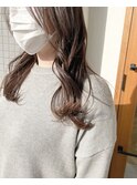 【cirrus】くすみブラウン×ミディアムロング20代/30代/40代