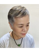 キーポイント(K Point)&nbsp;グレイヘアのハイライト