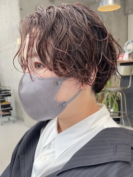 シック(sick) ハンサムショート×ウェットパーマ【 福岡 今泉 sick 】菅野智之