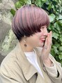 ヘアーメイクオズ(hair make O/S) おしゃれなピンクハイライトスタイル☆