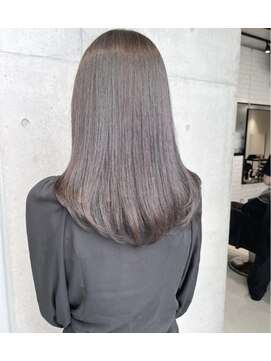 アルテ(ARTE) 【ARTE表参道/青山】顔まわりレイヤーセミロング×透明感カラー