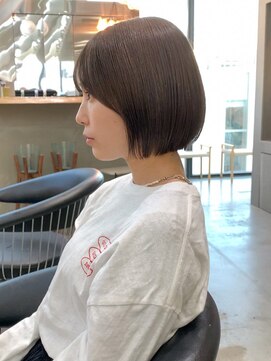 ロンド 表参道店(Lond) Lond表参道【伊杏】ショートからミニボブ 小顔カット