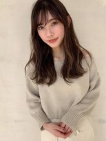 ソヨン 高槻店(SOYON)&nbsp;マロンベージュ 小顔バング 大人かわいいヘア