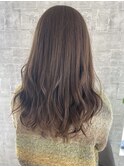 ロング×ベージュカラー