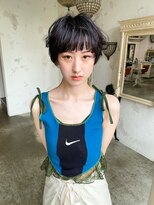 《おつじ》マッシュショート カット 髪質改善