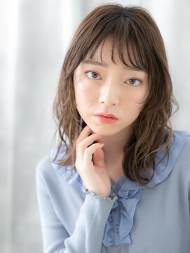 ドクターズ サロン ラブ(Dr's Salon LAB) 濡れ髪グレーベージュ小顔バレイヤージュd古河10代20代30代