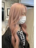 ～韓国ヘア　ピンクベージュ～【Ria 大阪 梅田】