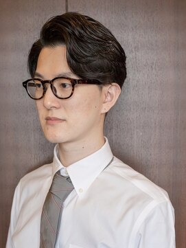プレミアムバーバー 表参道店(PREMIUM BARBER produce by HIRO GINZA) ビジネス×形状記憶パーマ