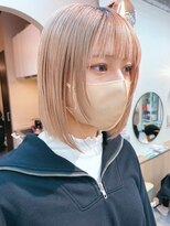 シビバイレボ(CIBI by revo)&nbsp;地毛風カラー/ナチュラルレイヤーカット/ショートボブ[船橋]