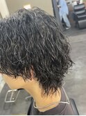 #波巻きパーマ#ウルフ#メンズパーマ##下関美容室