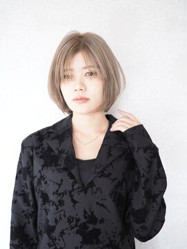 アンジェロ カリノ(Angelo Carino) Veil＿ミルクティーベージュ＿ボブ＿Oyamada