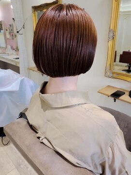 ヘアーアンドカラー プラーチェ(hair&color Plaatje) ミニボブ 30代/40代/50代/60代