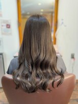 ヘアーメイク ダンス(hair make DANCE)&nbsp;＊ブリーチ無し　オリーブグレージュ＊