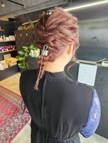 リンダイーロ(Linda Hiro)&nbsp;【札幌円山】へアセット/編み下ろしヘア/結婚式ヘア/入学式ヘア