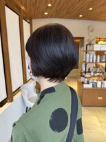 サラビューティーサイト 志免店(SARA Beauty Sight)&nbsp;40代50代ショートボブスタイル