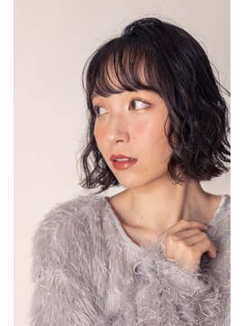 ブリング バイ スノードロップ 吉祥寺(BRING by Snowdrop) 黒髪/ボブルフ/ネビージュ/小顔/ワンレン/吉祥寺/髪質改善/前髪