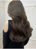透明感グレージュ