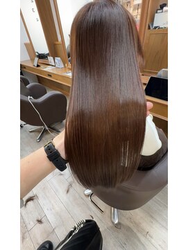 シェルマン(Charmant) 髪質改善ミルクティーベージュケアブリーチダブルカラー