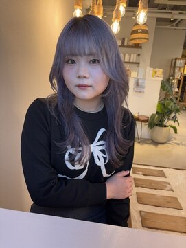 ココルアナ(coco luana) ラベンダーカラー/韓国/レイヤーカット/髪質改善