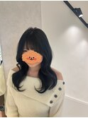 韓国風レイヤー＆巻き髪