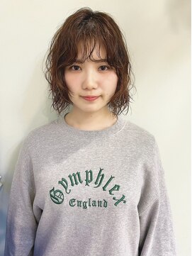 アクシス ナゴヤ(AXIS NAGOYA) ウェーブミディアムパーマ