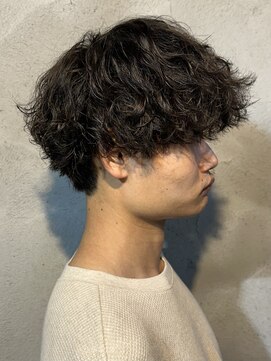 ニアウ 高崎店(Niau) シャドウパーマメンズパーマメンズマッシュ群馬高崎メンズサロン